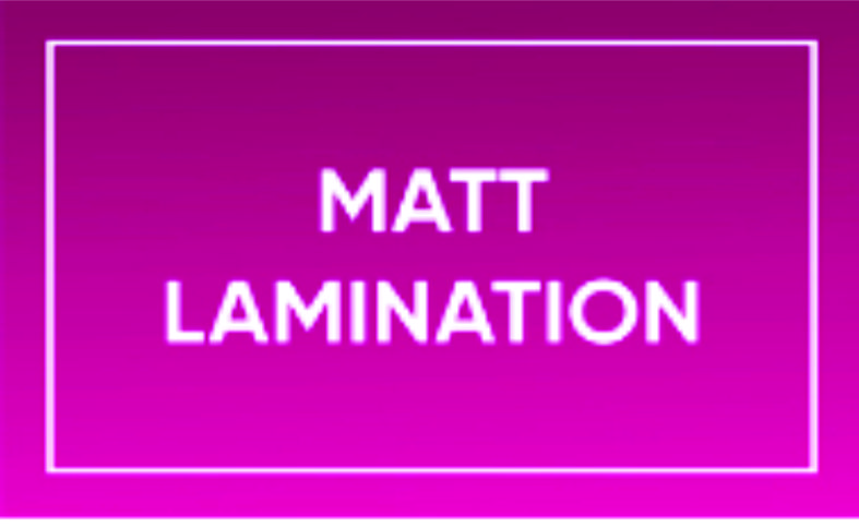 Matt Lamination (Visiting Cards)